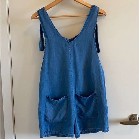 Denim Blue Overalls - Picture 4 of 4
